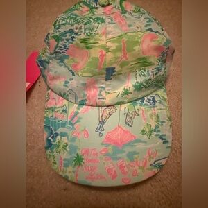 NWT Lilly Pulitzer runaround hat Honda classic